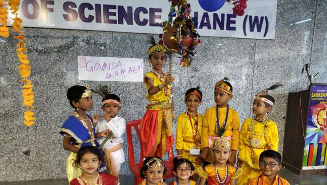 Dahi Handi Celebration at Saraswati Vidyalaya Rabodi Thane
