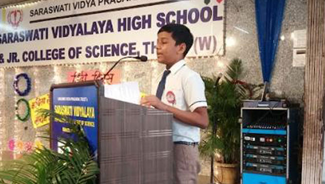 HINDI DIVAS 2021 | Saraswati School Rabodi in Thane