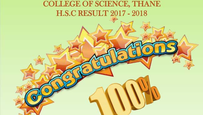 HSC Result 2017-18 - Saraswati School Rabodi Thane