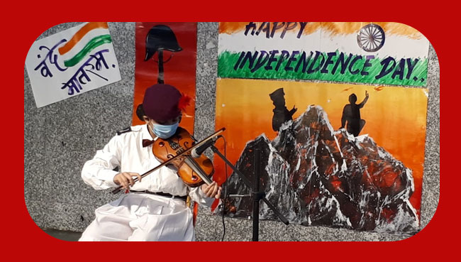 Independence Day and Drawing Competition August 2020 | Saraswati School Rabodi in Thane