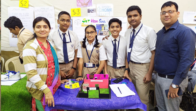 Achievement of Students in Interschool Science Exhibition | Saraswati School Rabodi in Thane