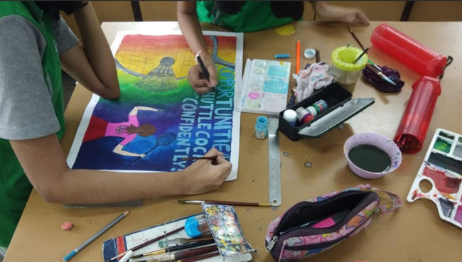 POSTER MAKING COMPETITION 2021| Saraswati School Rabodi in Thane
