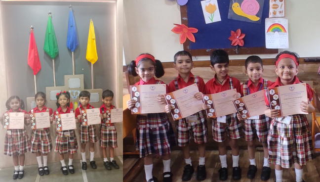 Pre Primary Competition Certificate Pics