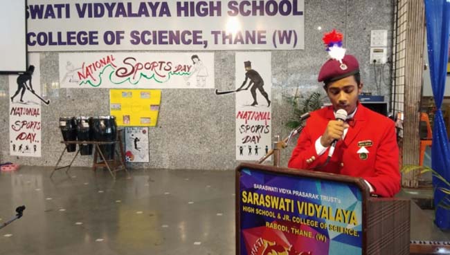 National Sports Day 2019 | Saraswati School Rabodi in Thane