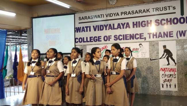 National Sports Day 2019 | Saraswati School Rabodi in Thane