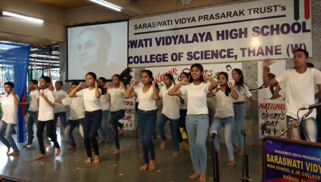 National Sports Day 2019 | Saraswati School Rabodi in Thane