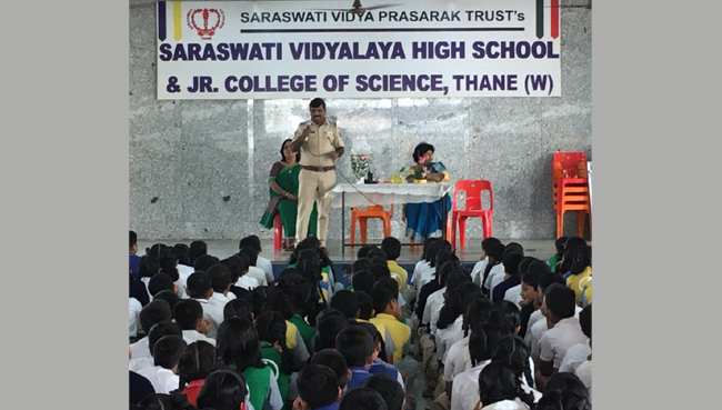 Road Traffic Signals on 3rd January 2020 | Saraswati School Rabodi in Thane