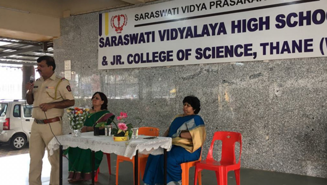 Road Traffic Signals on 3rd January 2020 | Saraswati School Rabodi in Thane