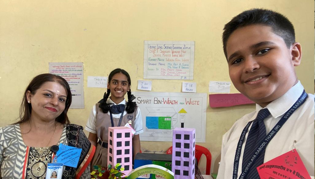 Achievement of Students in Science Exhibition | Saraswati School Rabodi in Thane