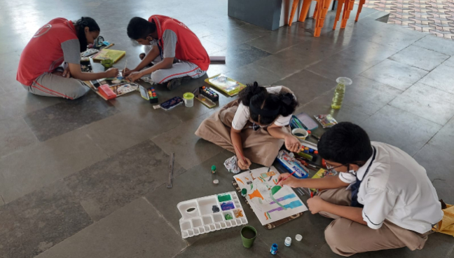 75 years of Indian Independence -Azadi Ka Amrit Mahotsav | Saraswati School Rabodi in Thane