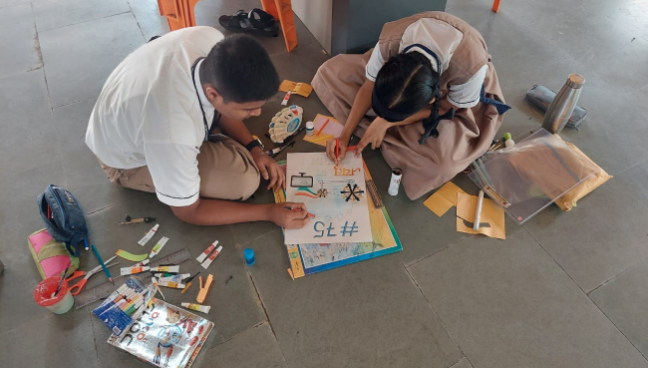 75 years of Indian Independence -Azadi Ka Amrit Mahotsav | Saraswati School Rabodi in Thane