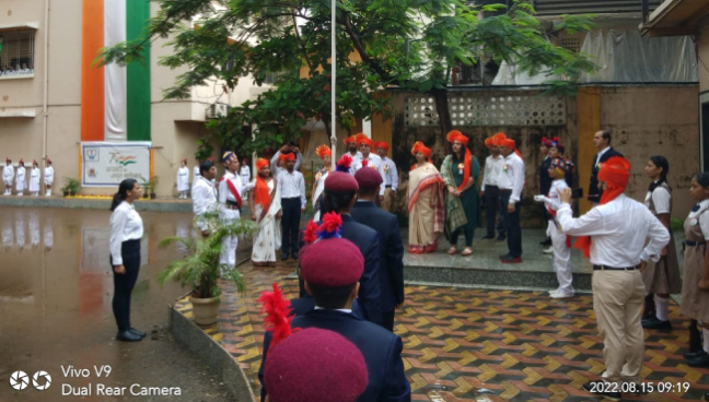 Azadi Ka Amrit Mahotsav 15th August, 2022 Secondary section | Saraswati School Rabodi in Thane