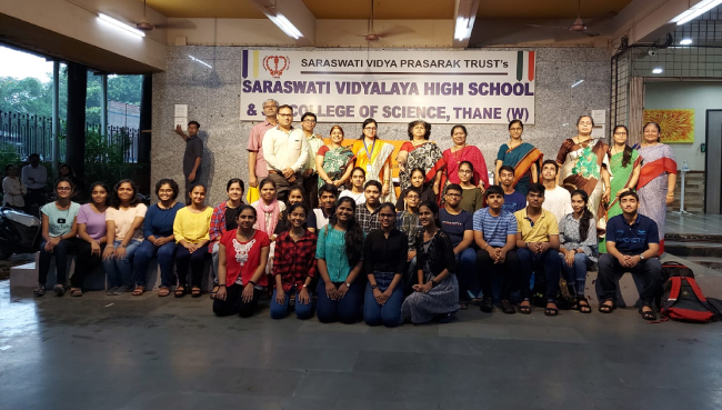 Secondary section Felicitation of SSC School Toppers 2021-22 | Saraswati School Rabodi in Thane