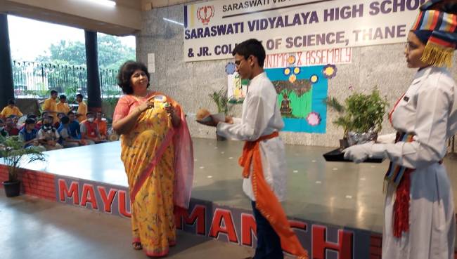 Guru Pournima 2022 | Saraswati School Rabodi in Thane