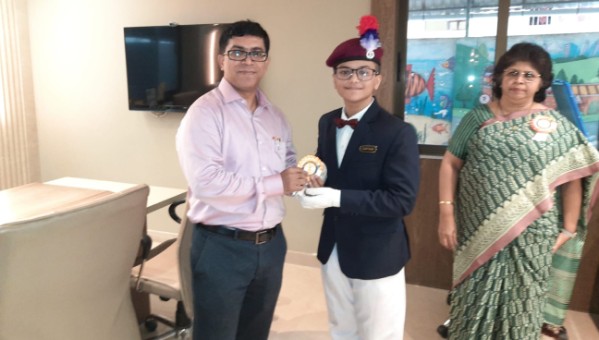 Installation Ceremony of the Interact Group | Saraswati School Rabodi in Thane