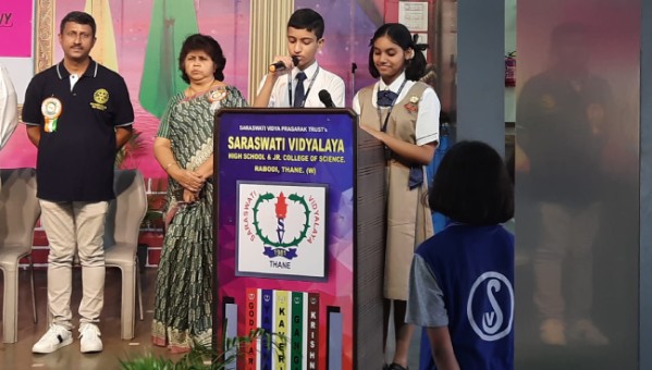 Installation Ceremony of the Interact Group | Saraswati School Rabodi in Thane