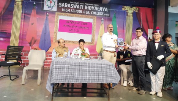 Installation Ceremony of the Interact Group | Saraswati School Rabodi in Thane