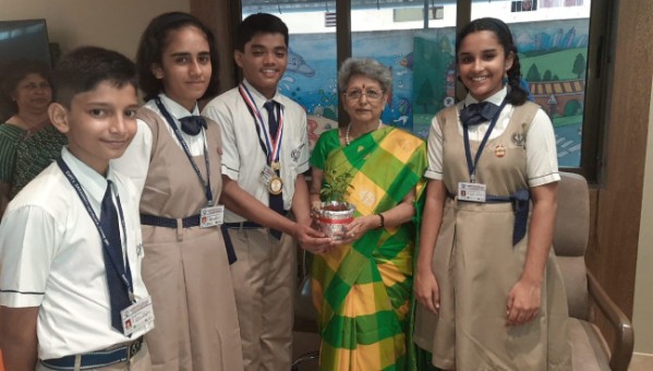 Installation Ceremony of the Interact Group | Saraswati School Rabodi in Thane
