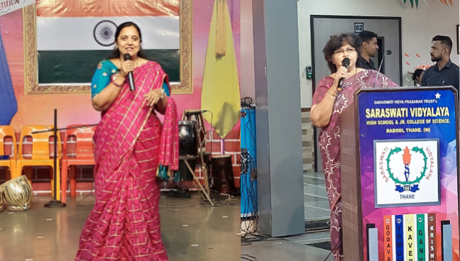 Inter-House Group Singing Competition | Saraswati School Rabodi in Thane