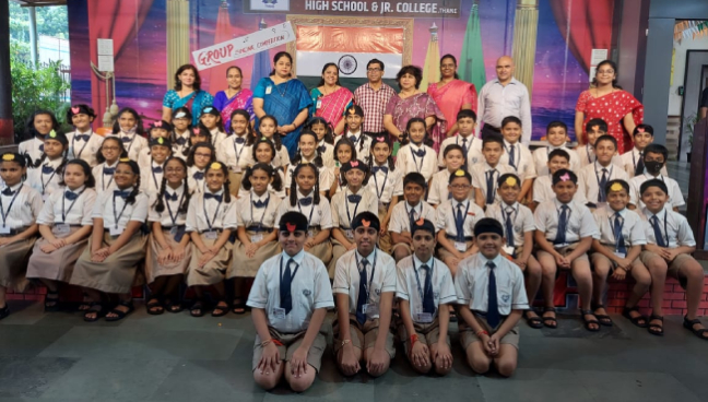 Inter-House Group Singing Competition | Saraswati School Rabodi in Thane