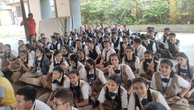 Inter house quiz competition | Saraswati School Rabodi in Thane