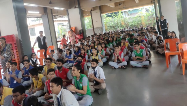 Inter house quiz competition | Saraswati School Rabodi in Thane
