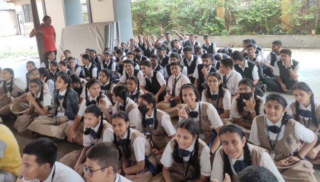 Inter house quiz competition | Saraswati School Rabodi in Thane