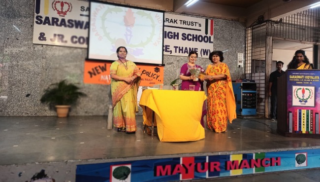 Secondary section NEP Training Programme 2022  | Saraswati School Rabodi in Thane