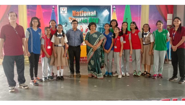 National Sports Day 29th August, 2022 Secondary section | Saraswati School Rabodi in Thane
