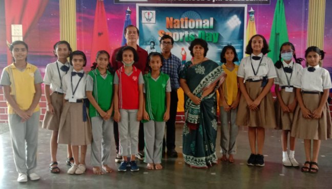 National Sports Day 29th August, 2022 Secondary section | Saraswati School Rabodi in Thane