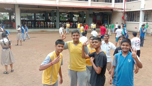 National Sports Day 29th August, 2022 Secondary section | Saraswati School Rabodi in Thane