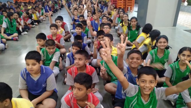 National Sports Day 29th August, 2022 Secondary section | Saraswati School Rabodi in Thane
