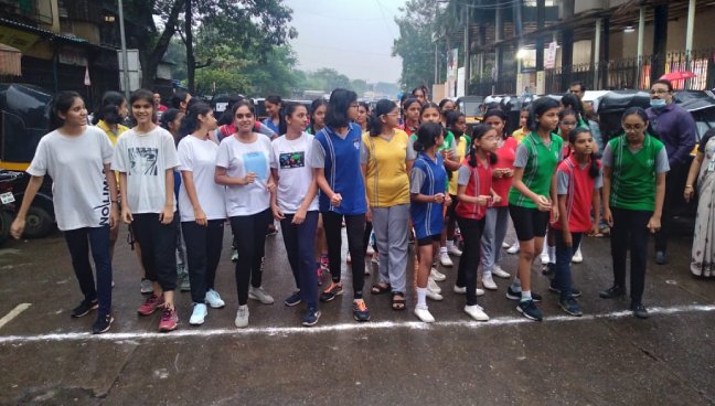 National Sports Day 29th August, 2022 Secondary section | Saraswati School Rabodi in Thane