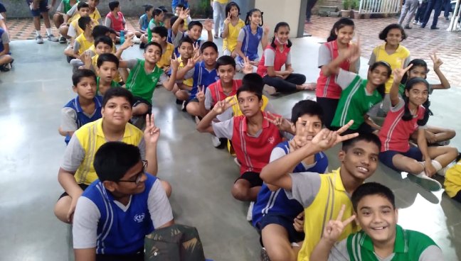 National Sports Day 29th August, 2022 Secondary section | Saraswati School Rabodi in Thane