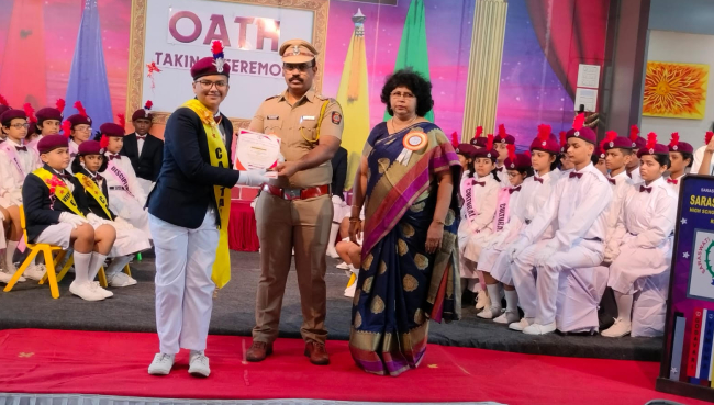 Oath Taking Ceremony 2022-23 | Saraswati School Rabodi in Thane