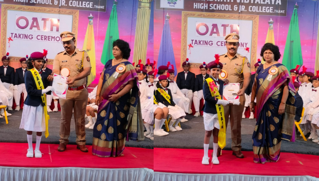 Oath Taking Ceremony 2022-23  | Saraswati School Rabodi in Thane