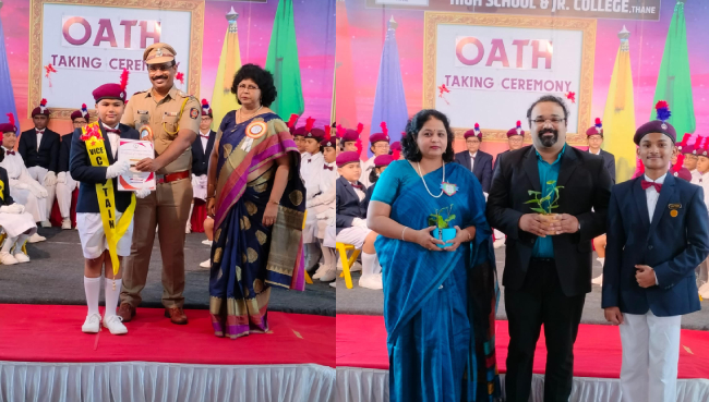 Oath Taking Ceremony 2022-23 | Saraswati School Rabodi in Thane