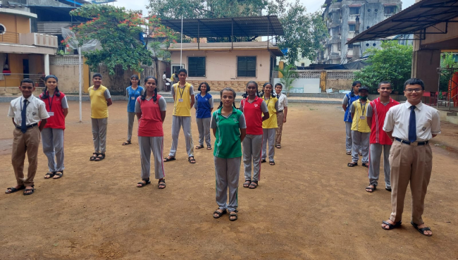 Secondary section School Election 2022  | Saraswati School Rabodi in Thane