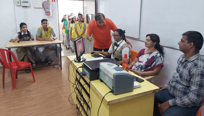 Secondary section School Election 2022 | Saraswati School Rabodi in Thane