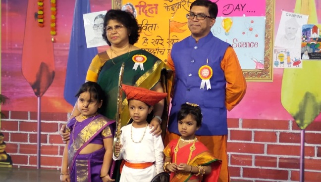 Secondary Marathi Rajbhasha Diwas (2022-2023) | Saraswati School Rabodi in Thane