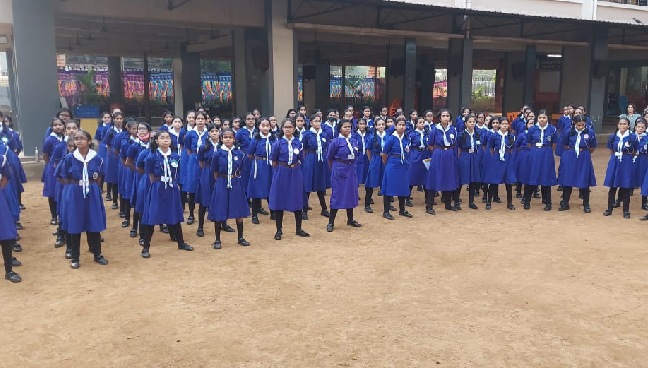 Secondary Scout & Guide camp (2022-2023) | Saraswati School Rabodi in Thane