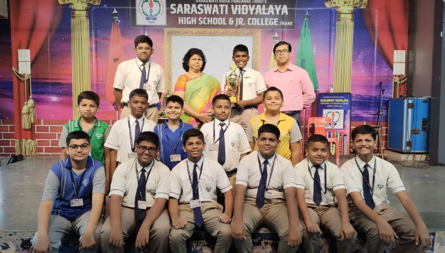 Secondary THE BEST NEW ACADEMY OF THE YEAR (2022-2023) | Saraswati School Rabodi in Thane