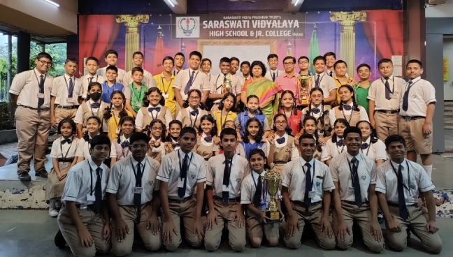 Secondary THE BEST NEW ACADEMY OF THE YEAR (2022-2023) | Saraswati School Rabodi in Thane