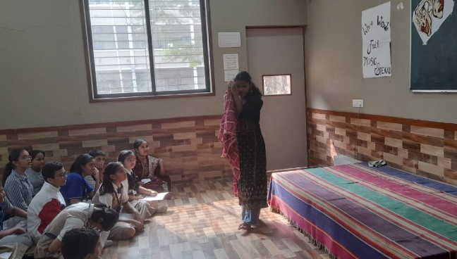 Senior House Mono Acting Competition | Saraswati School Rabodi in Thane