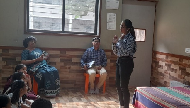 Senior House Mono Acting Competition | Saraswati School Rabodi in Thane