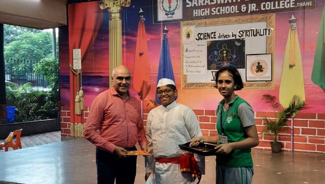 Std VIII Assembly Program 2022 Secondary Section | Saraswati School Rabodi in Thane