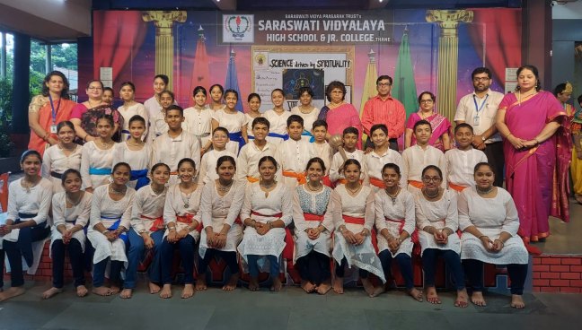 Std VIII Assembly Program 2022 Secondary Section | Saraswati School Rabodi in Thane