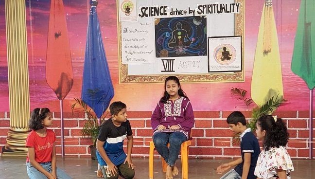 Std VIII Assembly Program 2022 Secondary Section | Saraswati School Rabodi in Thane