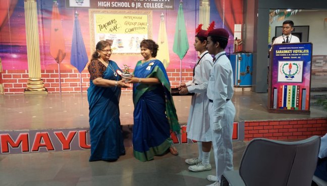 Teacher’s Day Celebration 05th September,2022 Secondary section | Saraswati School Rabodi in Thane