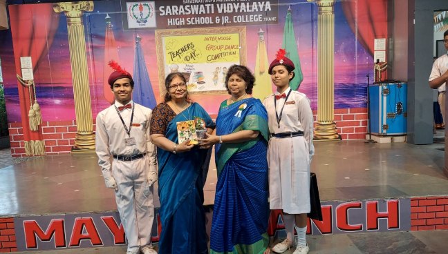 Teacher’s Day Celebration 05th September,2022 Secondary section | Saraswati School Rabodi in Thane